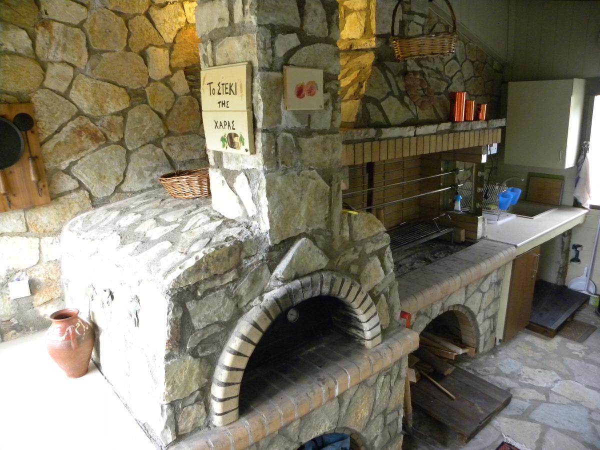 Mountain Chalet Livadi Arachova Esterno foto