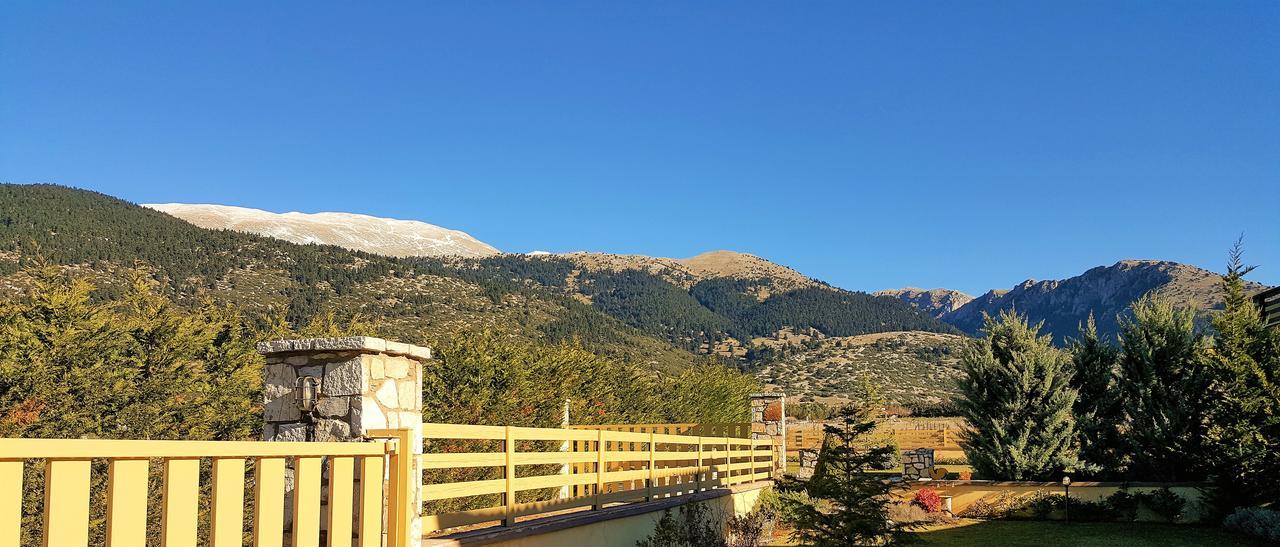 Mountain Chalet Livadi Arachova Esterno foto